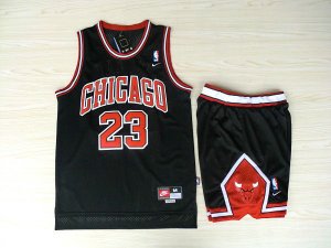 Maillot De Basket Chicago Bulls Michael Jordan 23 Eyed Engrener Fan Version Noir